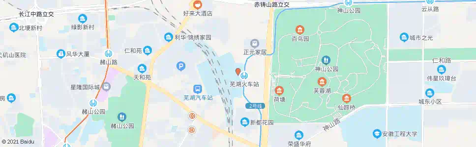 芜湖芜湖站东广场_公交站地图_芜湖公交_妙搜公交查询2025