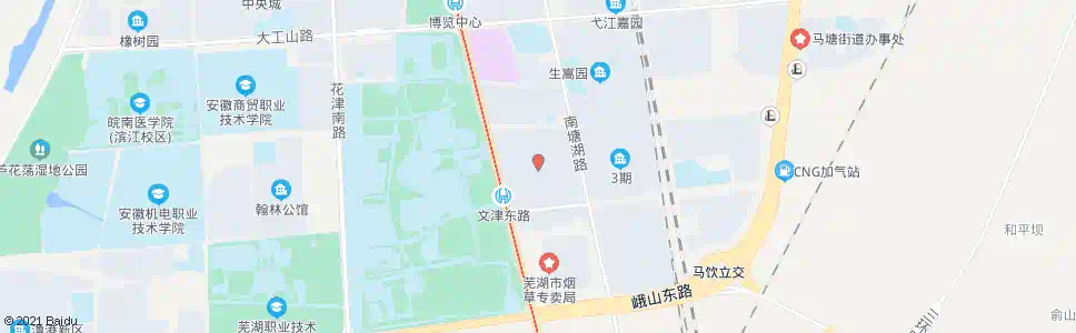 芜湖柏庄春暖花开小区_公交站地图_芜湖公交_妙搜公交查询2025