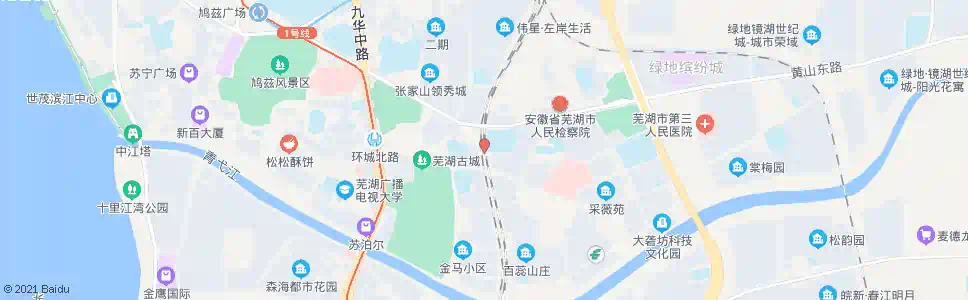 芜湖黄山园_公交站地图_芜湖公交_妙搜公交查询2025