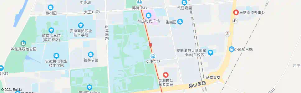 芜湖柏庄春暖花开_公交站地图_芜湖公交_妙搜公交查询2025