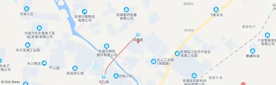 芜湖保顺路1号站_公交站地图_芜湖公交_妙搜公交查询2025