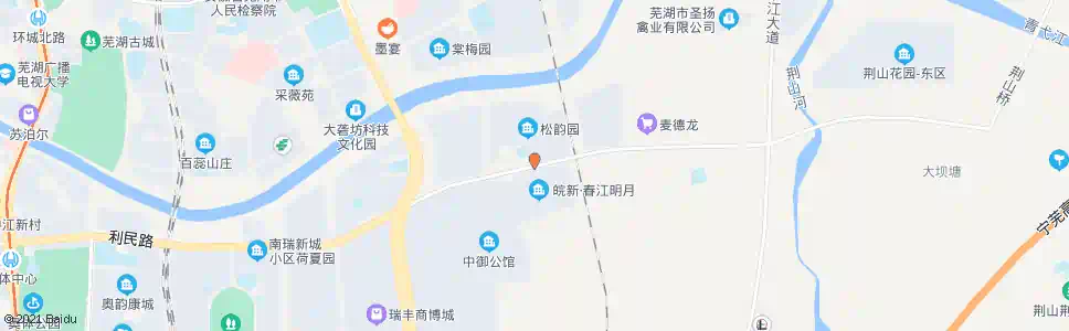 芜湖松韵园_公交站地图_芜湖公交_妙搜公交查询2025