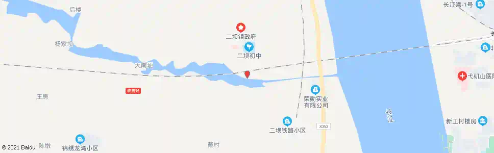 芜湖二坝长江路_公交站地图_芜湖公交_妙搜公交查询2025