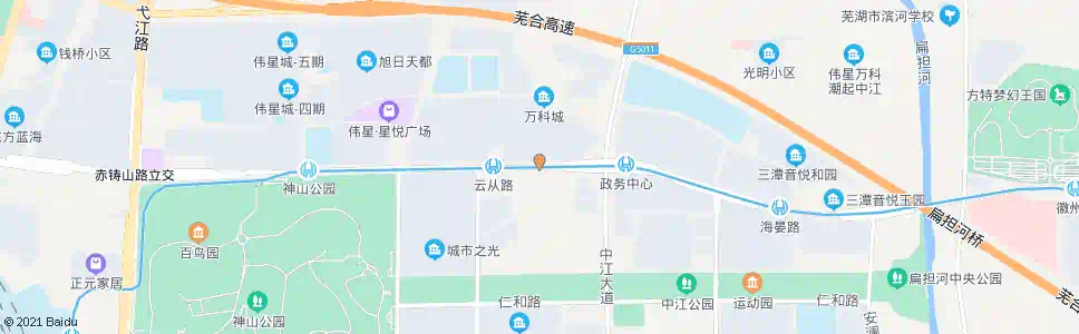 芜湖新塘_公交站地图_芜湖公交_妙搜公交查询2025