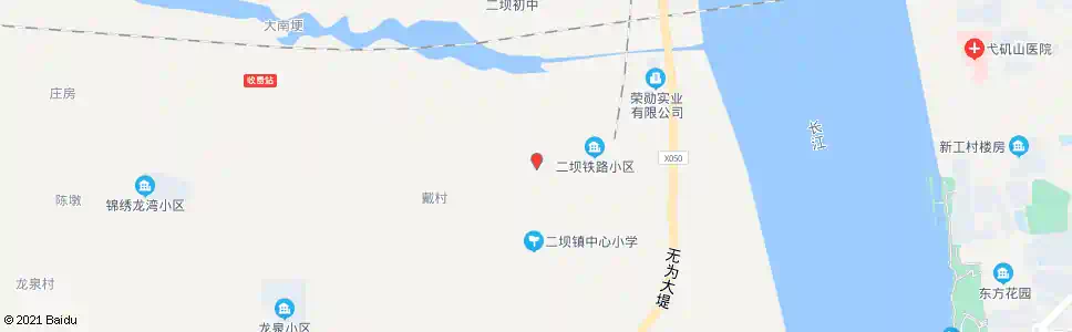 芜湖二坝安置小区_公交站地图_芜湖公交_妙搜公交查询2025