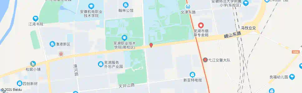芜湖花津南路口_公交站地图_芜湖公交_妙搜公交查询2025
