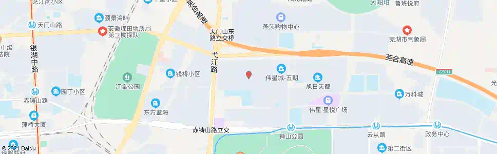 芜湖长江市场园_公交站地图_芜湖公交_妙搜公交查询2025