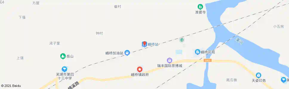 芜湖峨桥_公交站地图_芜湖公交_妙搜公交查询2025