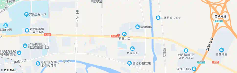 芜湖新庄_公交站地图_芜湖公交_妙搜公交查询2025