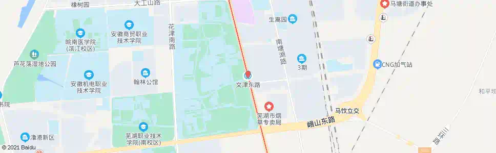 芜湖文津东路_公交站地图_芜湖公交_妙搜公交查询2025