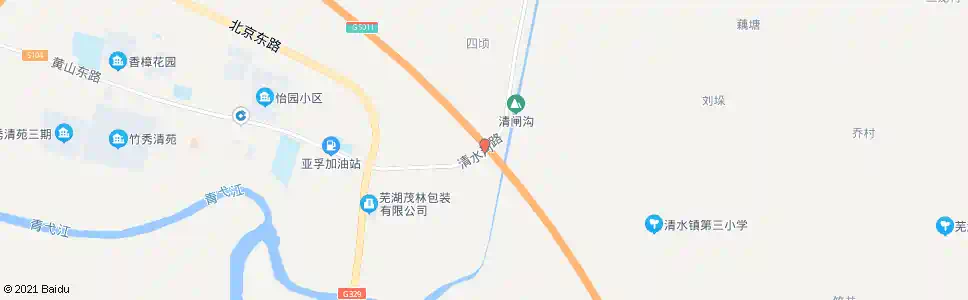 芜湖清水公交停调场_公交站地图_芜湖公交_妙搜公交查询2025