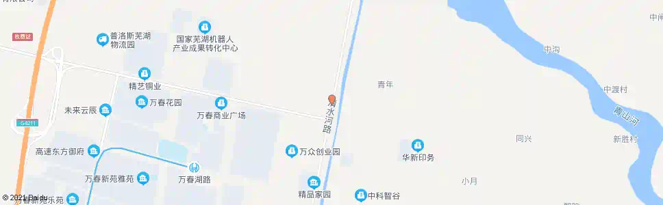 芜湖万春公交停调场_公交站地图_芜湖公交_妙搜公交查询2025
