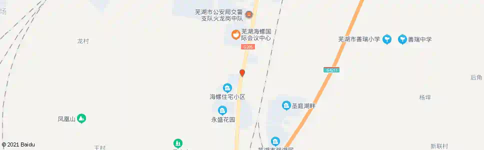 芜湖永胜村_公交站地图_芜湖公交_妙搜公交查询2025