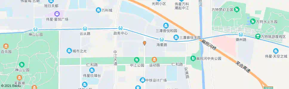 芜湖政务中心市民服务中心_公交站地图_芜湖公交_妙搜公交查询2025