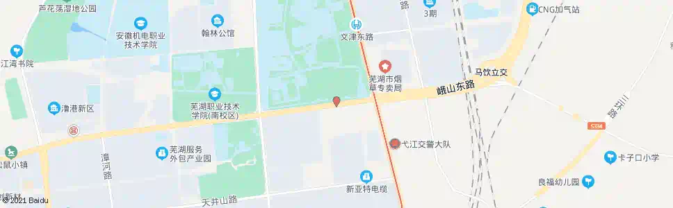 芜湖峨山东路_公交站地图_芜湖公交_妙搜公交查询2025