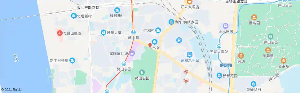 芜湖五一广场_公交站地图_芜湖公交_妙搜公交查询2025