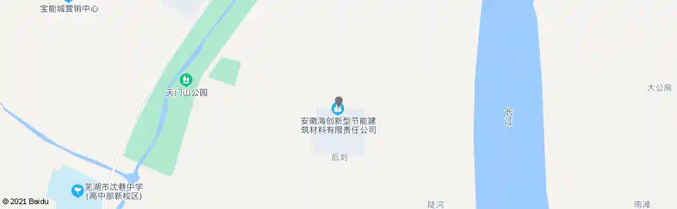 芜湖海螺产业园_公交站地图_芜湖公交_妙搜公交查询2025