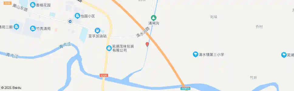 芜湖同和桥_公交站地图_芜湖公交_妙搜公交查询2025