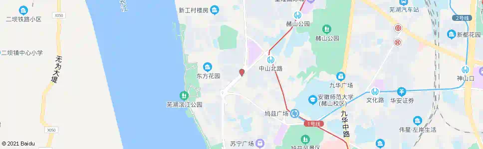 芜湖新市口东_公交站地图_芜湖公交_妙搜公交查询2025