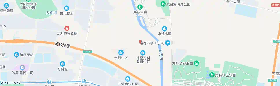 芜湖仁济医院光明社区_公交站地图_芜湖公交_妙搜公交查询2025