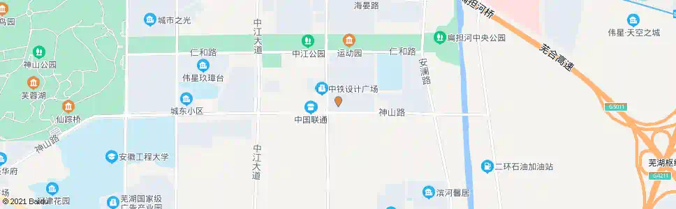 芜湖柏庄香府_公交站地图_芜湖公交_妙搜公交查询2025