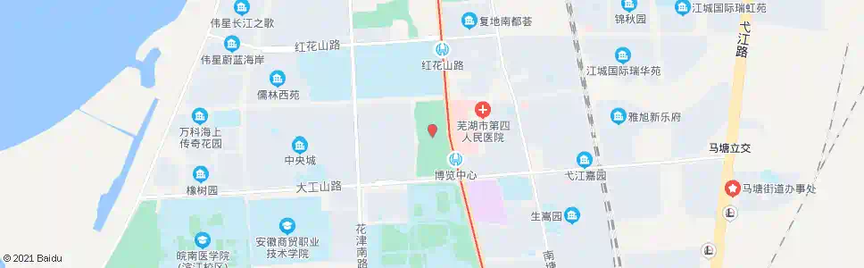 芜湖国际会展中心南_公交站地图_芜湖公交_妙搜公交查询2025