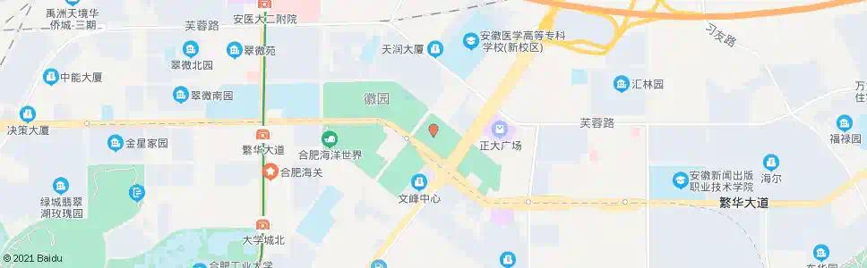芜湖国际会展中心中医医院新院区_公交站地图_芜湖公交_妙搜公交查询2025