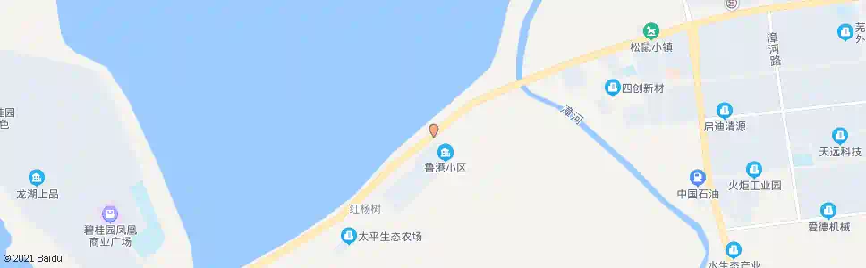 芜湖澛港大桥西_公交站地图_芜湖公交_妙搜公交查询2025