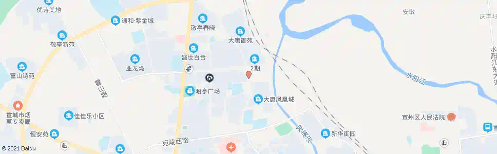 宣城北门盐库_公交站地图_宣城公交_妙搜公交查询2025