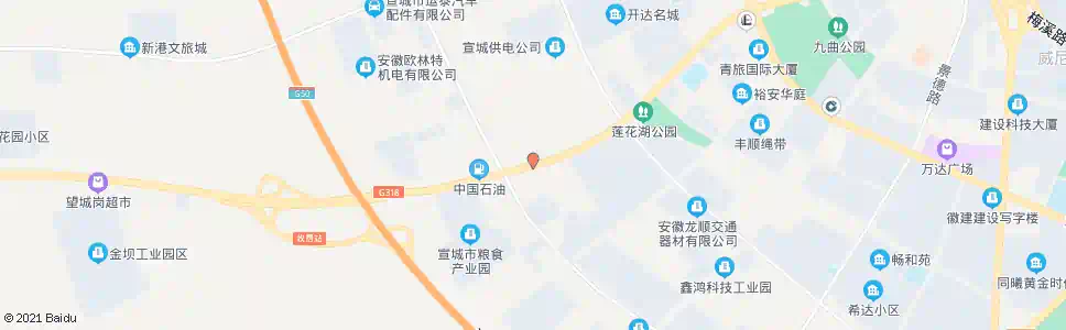 宣城莲西村_公交站地图_宣城公交_妙搜公交查询2025