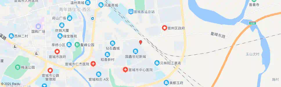 宣城国鑫小区东门_公交站地图_宣城公交_妙搜公交查询2025