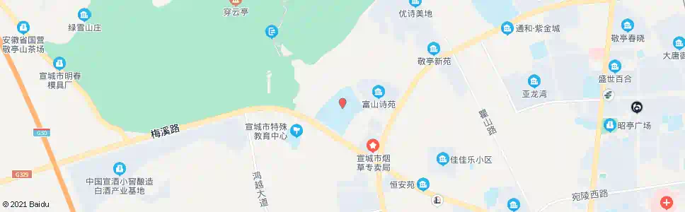 宣城信息工程学校_公交站地图_宣城公交_妙搜公交查询2025