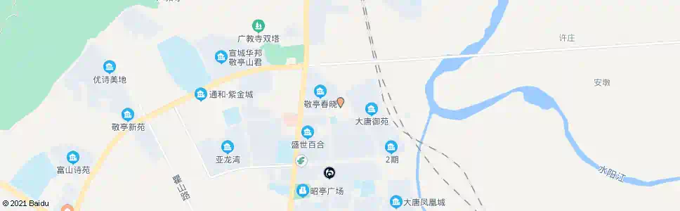 宣城六小_公交站地图_宣城公交_妙搜公交查询2025