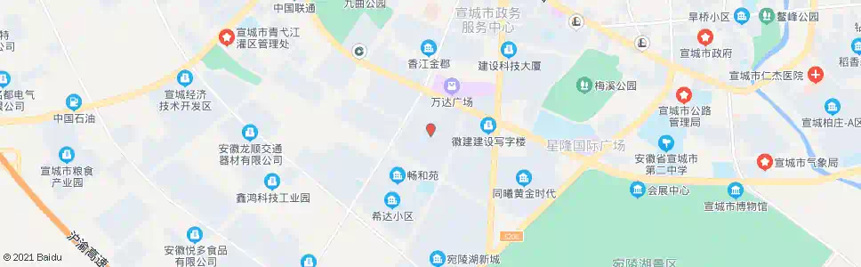 宣城银桥湾_公交站地图_宣城公交_妙搜公交查询2025