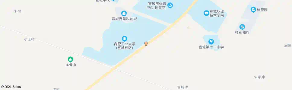 宣城合工大_公交站地图_宣城公交_妙搜公交查询2025