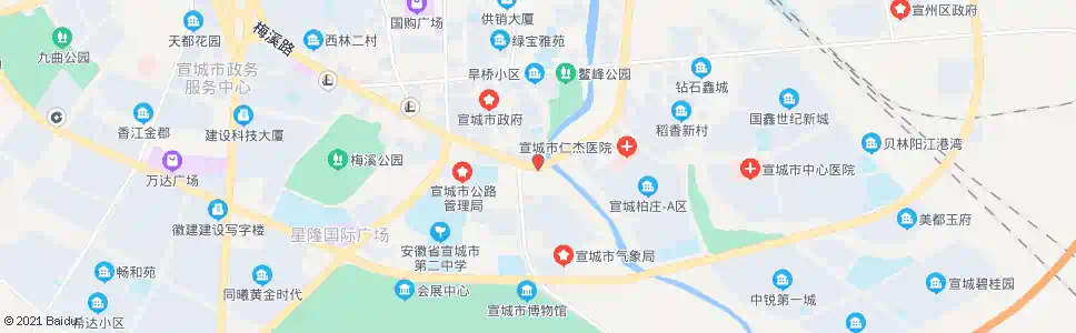 宣城宣港路口_公交站地图_宣城公交_妙搜公交查询2025