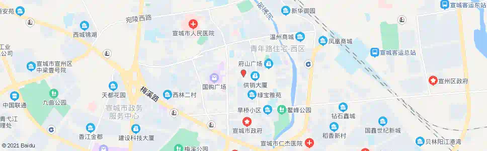 宣城丽晶国际_公交站地图_宣城公交_妙搜公交查询2025