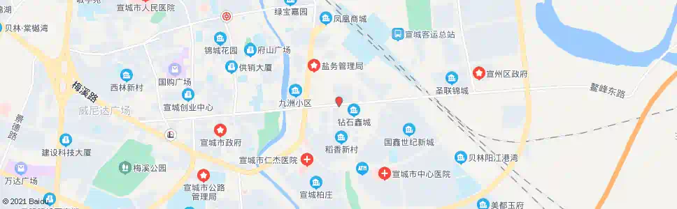 宣城文房四宝市场_公交站地图_宣城公交_妙搜公交查询2025