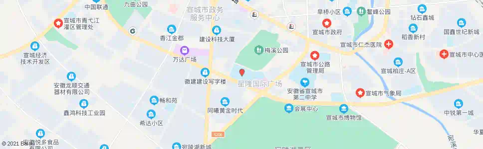 宣城第十二中学_公交站地图_宣城公交_妙搜公交查询2025