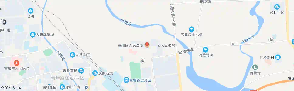 宣城区法院_公交站地图_宣城公交_妙搜公交查询2025