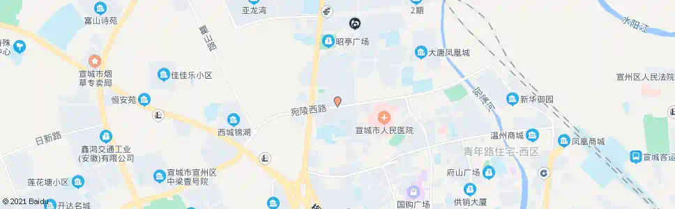 宣城阳光小区_公交站地图_宣城公交_妙搜公交查询2025