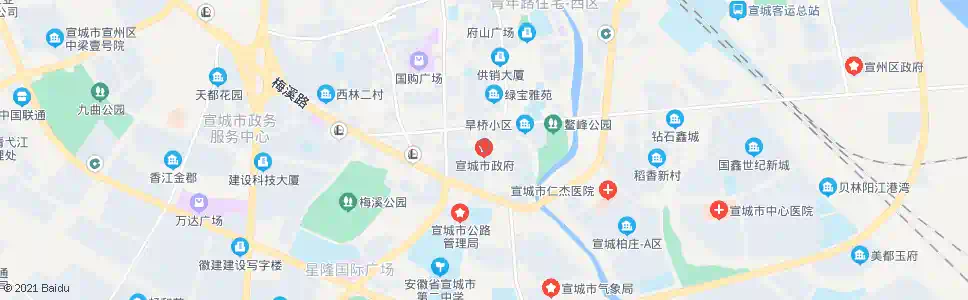 宣城市政府_公交站地图_宣城公交_妙搜公交查询2025