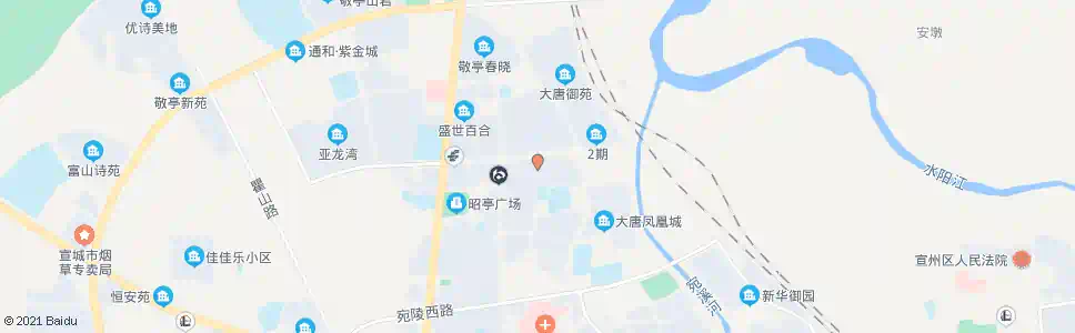 宣城锦绣华府_公交站地图_宣城公交_妙搜公交查询2025