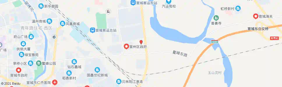 宣城交警大队_公交站地图_宣城公交_妙搜公交查询2025