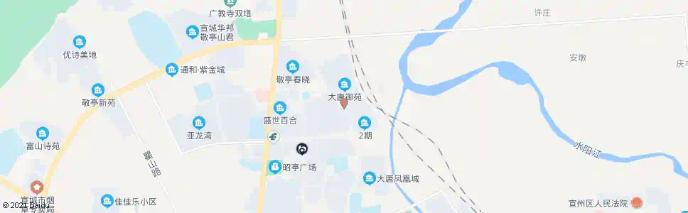 宣城三角花园_公交站地图_宣城公交_妙搜公交查询2025