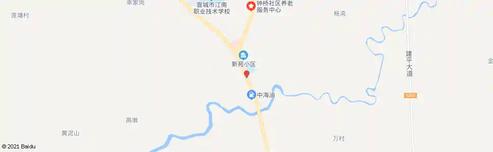 宣城钟桥_公交站地图_宣城公交_妙搜公交查询2025