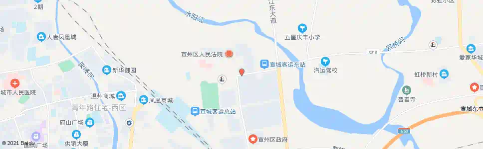 宣城建材市场_公交站地图_宣城公交_妙搜公交查询2025