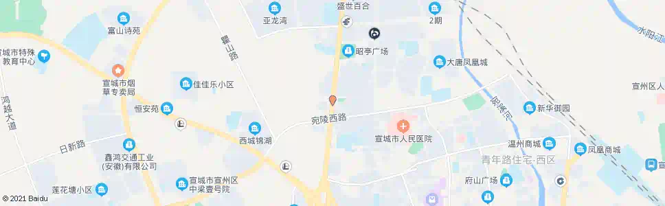 宣城红星礼堂_公交站地图_宣城公交_妙搜公交查询2025