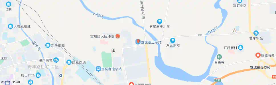 宣城客运东站_公交站地图_宣城公交_妙搜公交查询2025