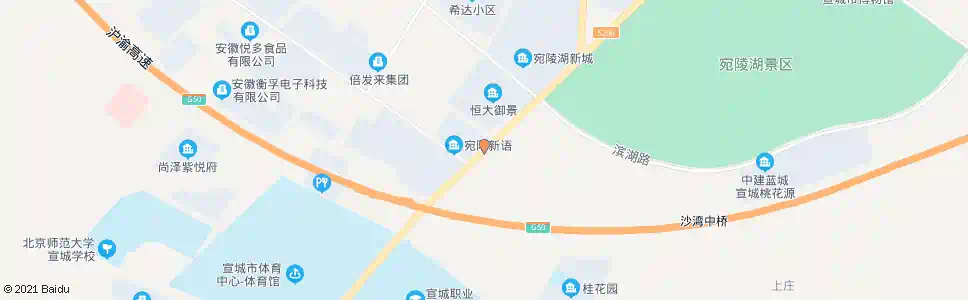 宣城绿锦桥_公交站地图_宣城公交_妙搜公交查询2025